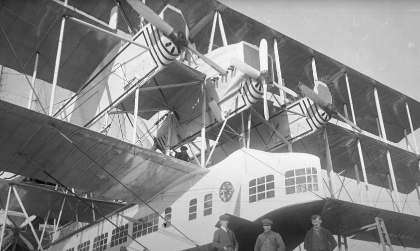 Die Caproni Ca. 60 im März 1921.
