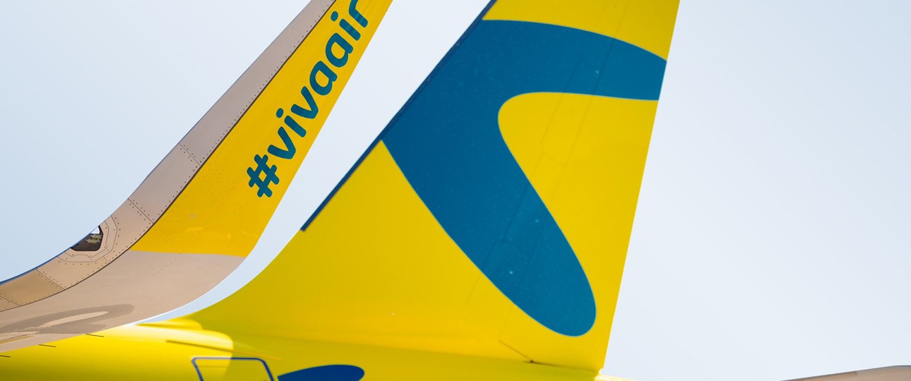 Flugzeug von Viva Air: hebt nei mehr ab.