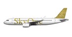 Flugzeug in den Farben von Sky One SK: Die Airline will ihre zwei bis drei Airbus A320 an andere Airlines vermieten.