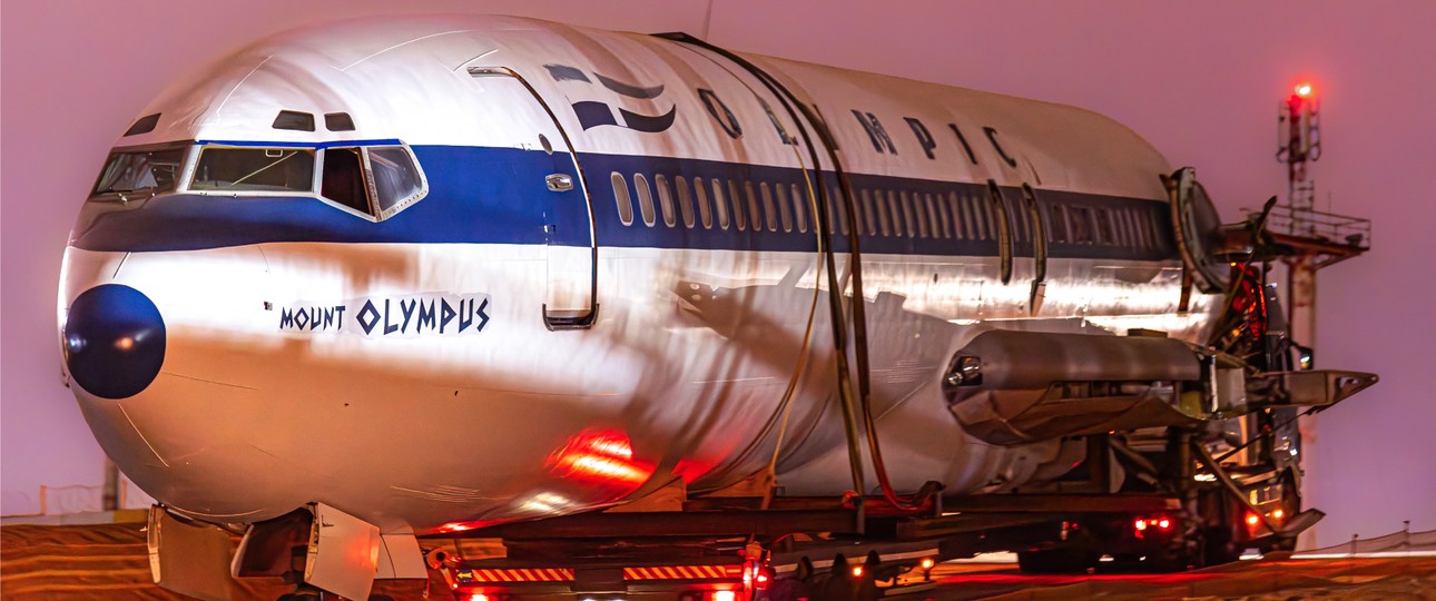 Im März wurde die Boeing 727 vom ehemaligen Airport Ellinikon ...
