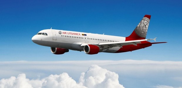Flieger in den Farben von Air Lituanica: Die Behördenbwilligung fehlt noch.