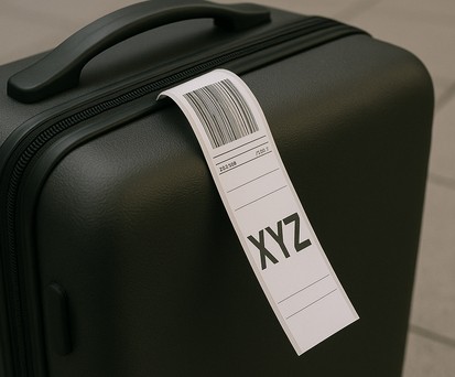 Gepäcketikette: Immer Zuhause entsorgen.