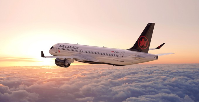 Air Canada hat 45 Exemplare des A220-300 bestellt.