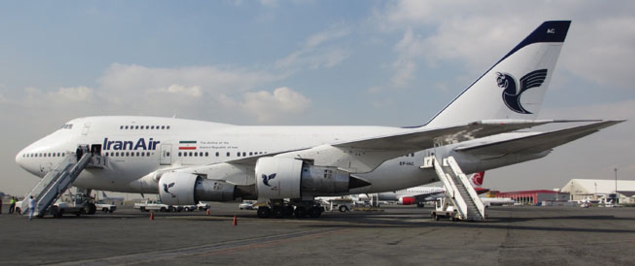 Boeing 747 SP von Iran Air: Die Maschine fliegt nicht mehr.