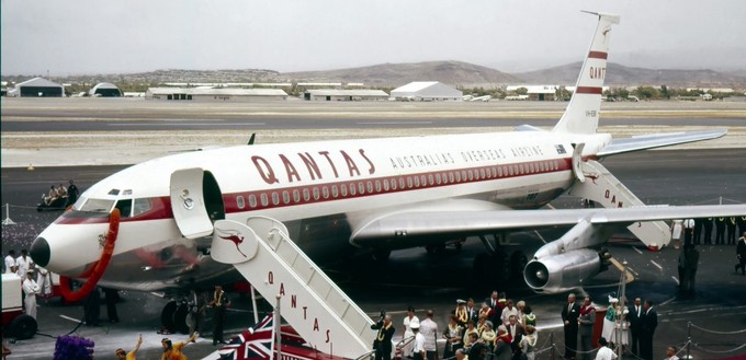 Mit der Boeing 707 begann Ende der 1950er-Jahre Jet-Zeitalter bei der Fluglinie.