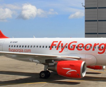 Airbus A319 von Fly Georgia: Flotte soll ausgebaut werden.