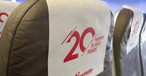 Kopfstützenbezug bei Corendon: Die Gruppe feiert ihr 20. Jubiläum.