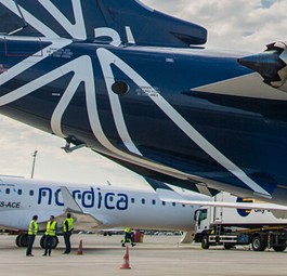 CRJ von Nordica: Sieben Jets langfristig gemietet von Transpordi Varahaldus.