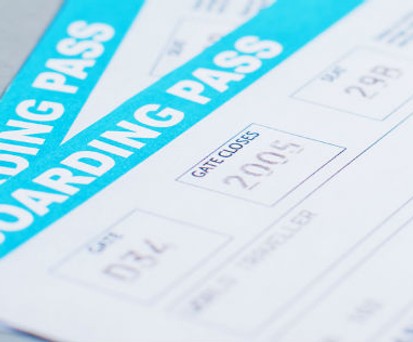 Bordkarte: Frontier streicht die Abflugzeit weg.