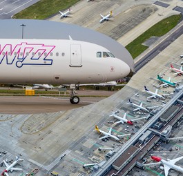 Wiz-Air-Jet und der Airport Gatwick: