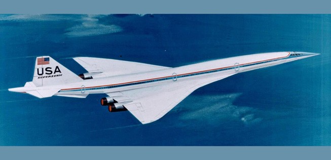 Um die europäische Concorde zu kontern beauftragten die USA Boeing damit, ein Überschallflugzeug zu bauen. Doch 1971 stoppte der Kongress das Geld dafür, die Pläne für eine Boeing 2707 wurden Makulatur.