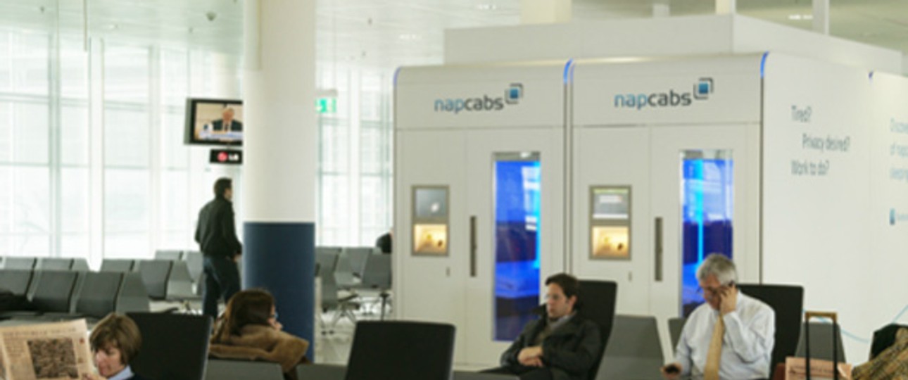 Bisher stehen die Napcaps nur am Münchner Flughafen. Die Entwickler hoffen aber auch weitere Abnehmer.