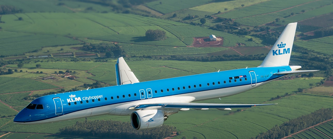 Embraer E195-E2 von KLM Cityhopper: Ein Problem, das es anderswo nicht gab.