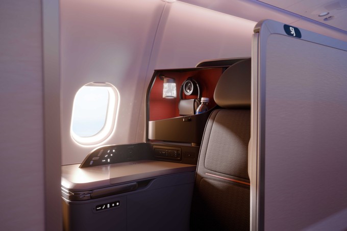 Die neue One Suite im A330.