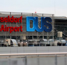 Der Flughafen Düsseldorf schafft es mit 7,61 sogar auf Platz 16.