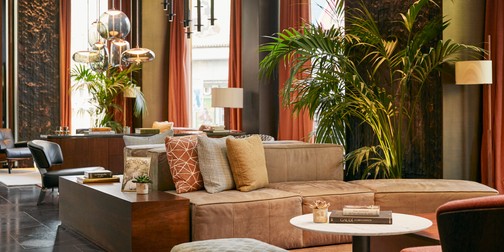 Geplante Lobby des Luxushotels