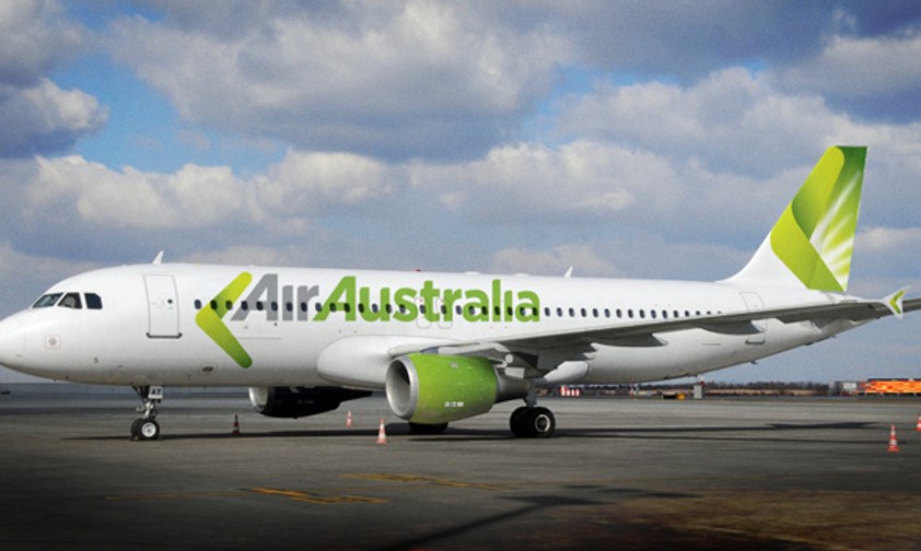 A320 von Air Australia: Vorerst am Boden.