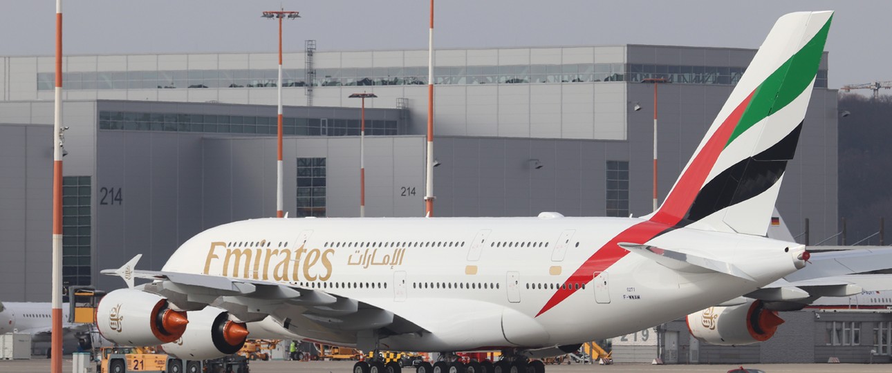 Der zweitletzte Emirates-A380: Nur noch einer verbleibt zur Auslieferung.