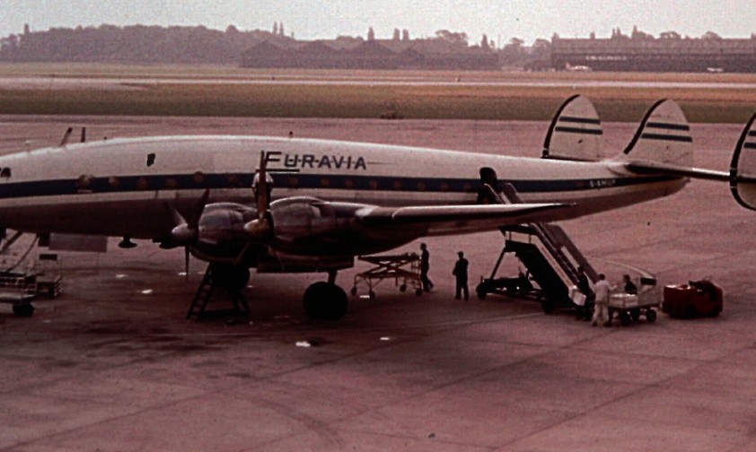 Eine Lockheed Constellation von Euravia: Damit begann alles.