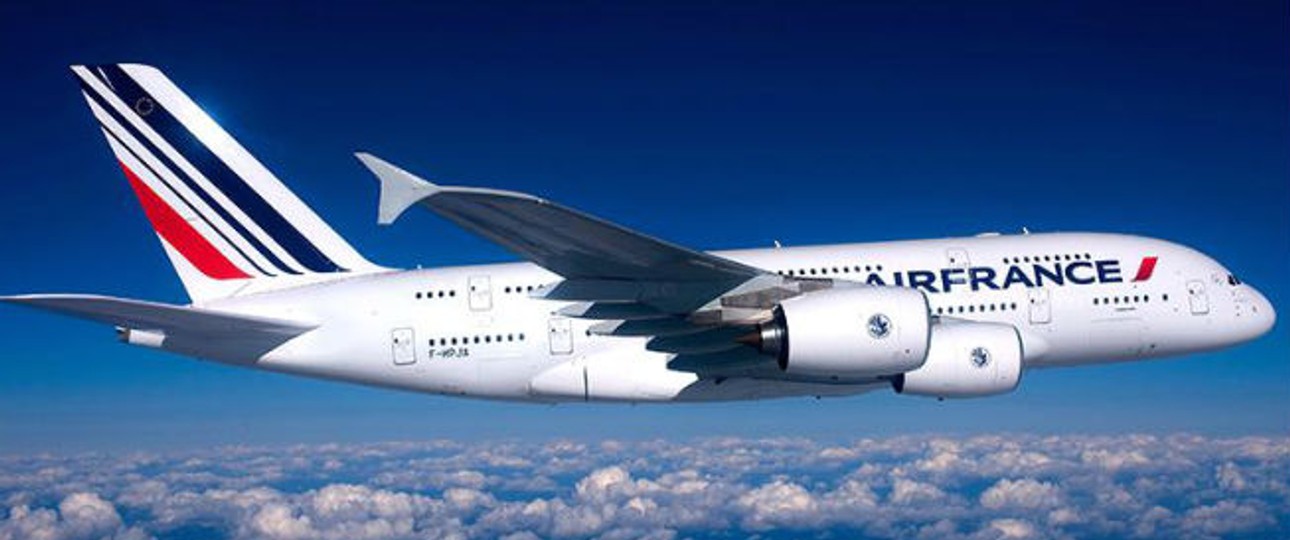 A380 von Air France: Die Triebwerke müssen untersucht werden.