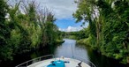 Nicht immer ist es so schmal auf dem Shannon wie hier im Jameson Canal