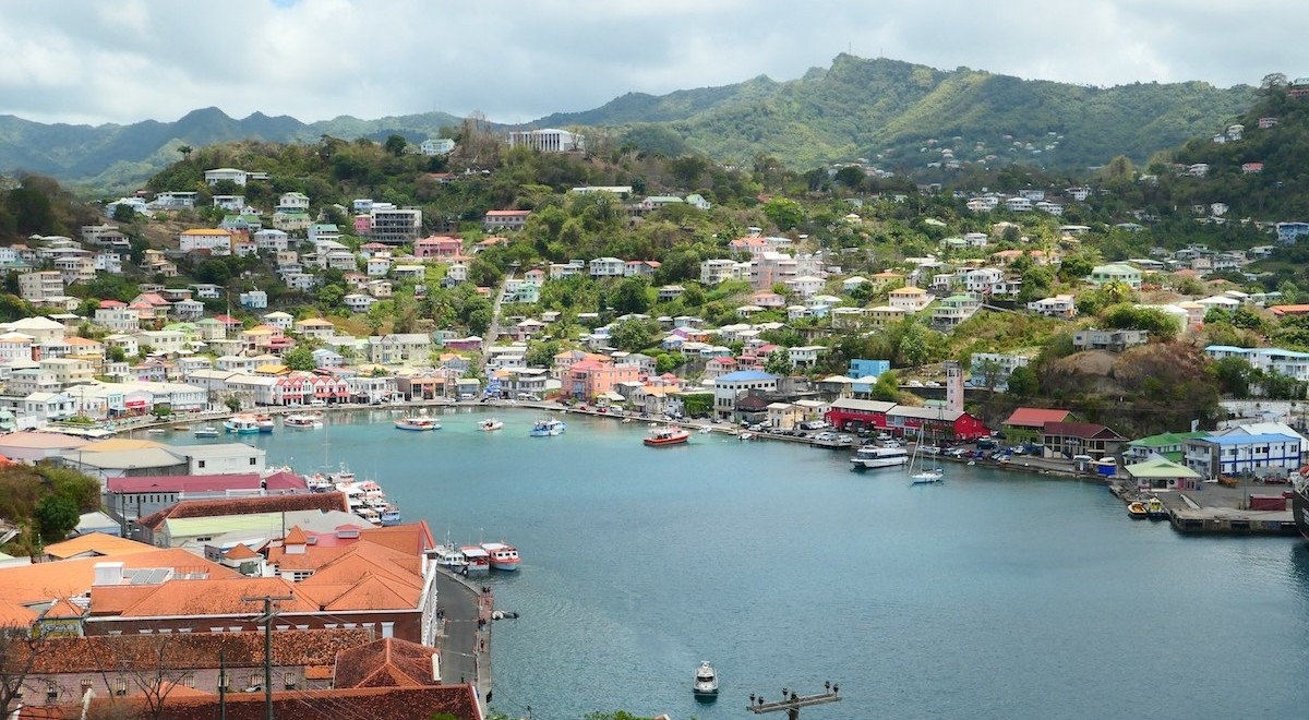 St. Georges - Hauptstadt von Grenada