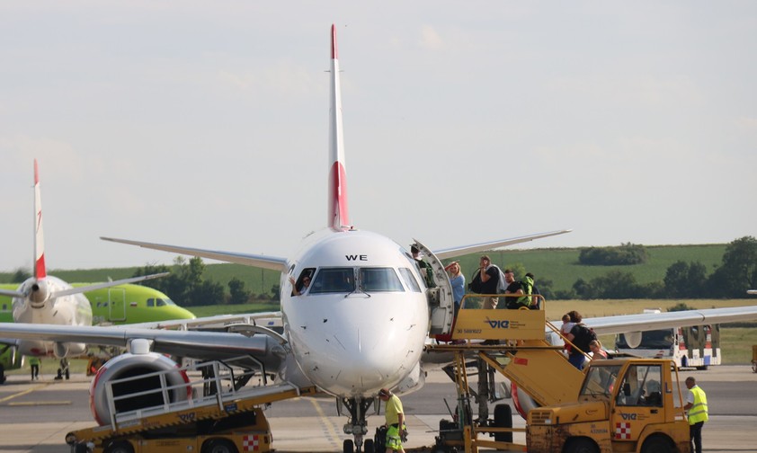 Embraer E195 von Austrian Airlines: Fliegt künftig für Air Dolomiti.