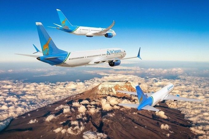 Air Tanzania, Thai Lion Air und Reliance Commercial Dealers betreiben je eine Boeing 737 Max 9 - mit 181 respektive 220 sowie als Privatjet.