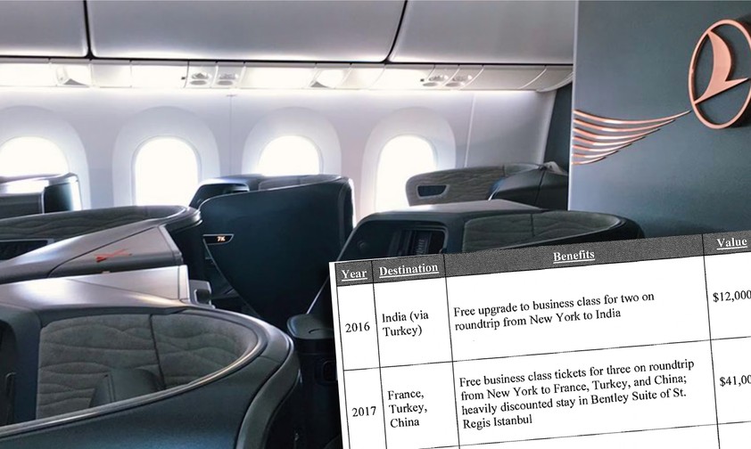 Business Class von Turkish, Auszug aus der Anklage: Schwere Vorwürfe.