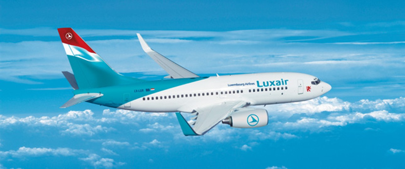 B737-700 von Luxair: Zu teure Tickets, zu wenig Ziele.