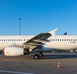 Das Flugzeug von Leav: Die D-ANDI steht im Dauereinsatz.