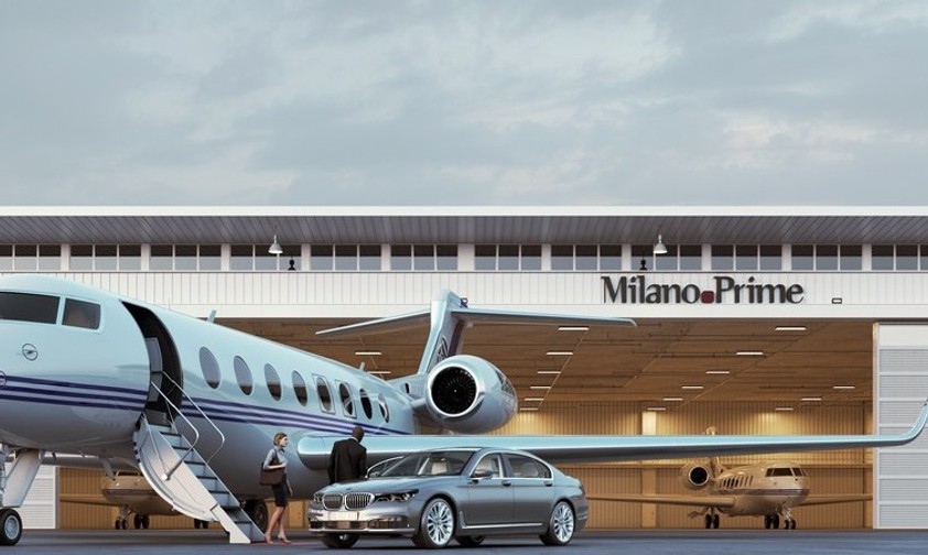 Businessjet am Flughafen Linate: Das Flughafenmanagement hat die Preise massiv erhöht.