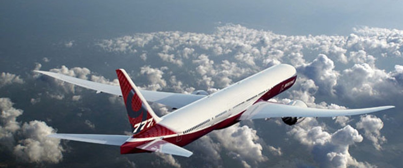 Nicht weniger als ein unerreichtes Reiseerlebnis für Passagiere verspricht Boeing bei seiner 777X. Fluglinien würden von hoher Effizienz und hoher Zuverlässigkeit profitieren.