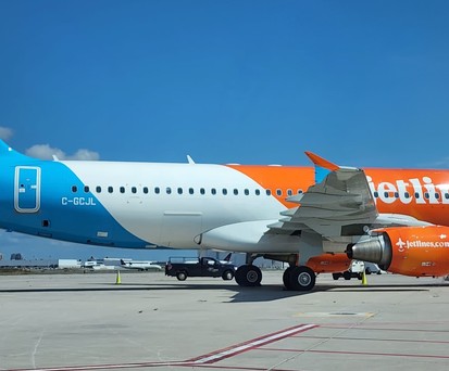 Airbus A320 von Canada Jetlines: Die Fluglinie gibt auf.