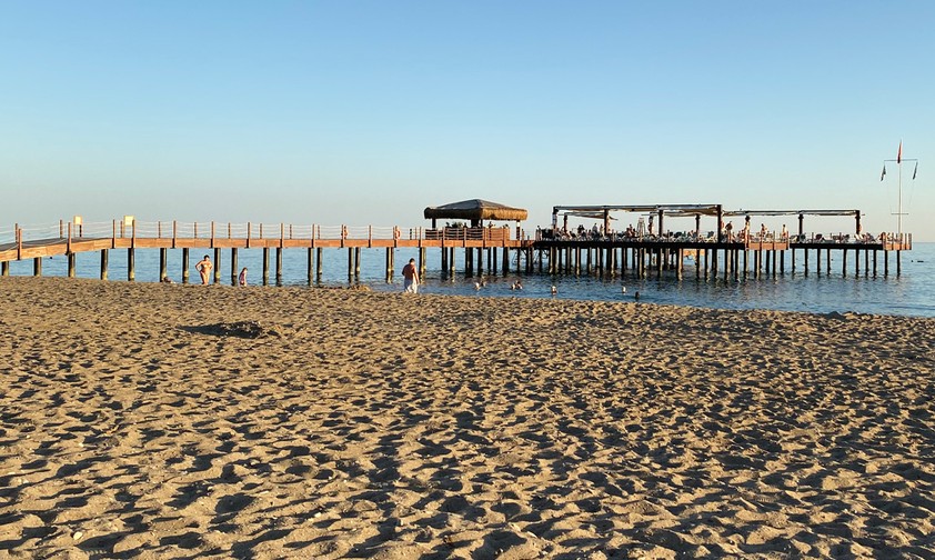 Strand an der türkischen Riviera: Russinnen und Russen gehören zu den häufigsten Gästen.