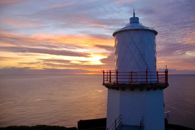 Blackhead Lighthouse bei Sonnenaufgang