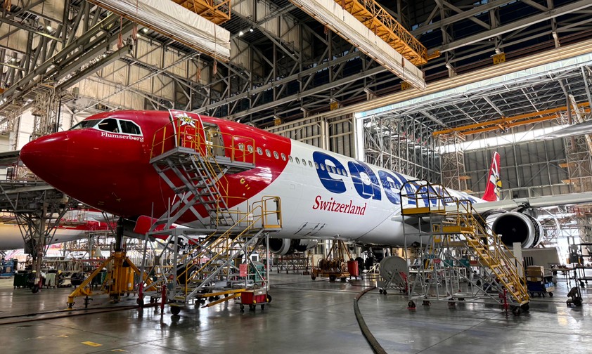 Airbus A340 HB-JMC: Nicht mehr lange im Einsatz - aber topfit