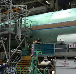 Boeing-Werk in Everett: Der Flugzeugbauer ist Kunde von Kobe.