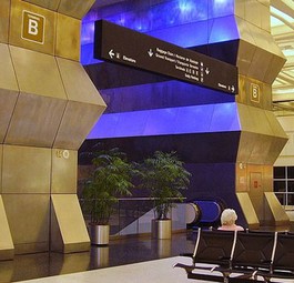 Terminal B in Houston: Viermal größer als jetzt