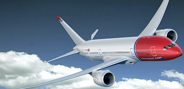 Dreamliner in den Farben von Norwegian: Kommen nicht im April.