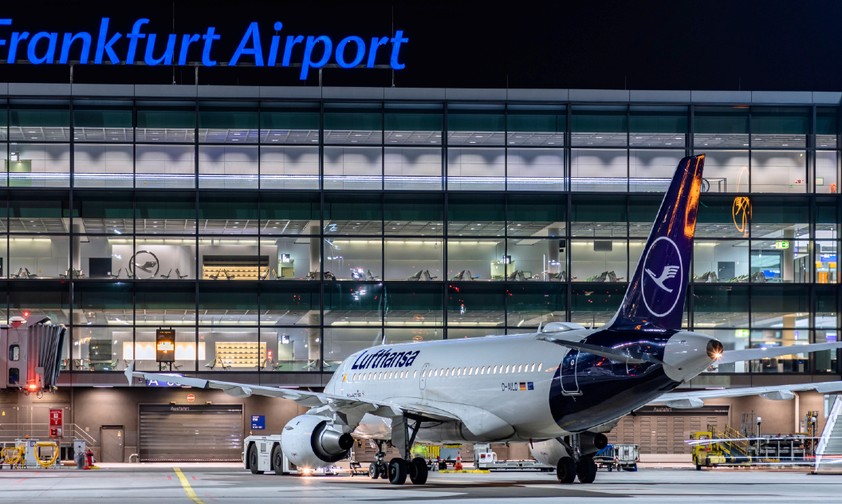 Lufthansa-Jet am Flughafen Frankfurt: Schwierige Woche.