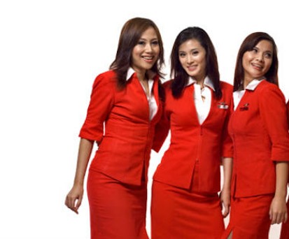 Uniformen von Air Asia: Den Politikern zu sexy.