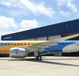 Azul fliegt als Erste mit Embraer E195-E2