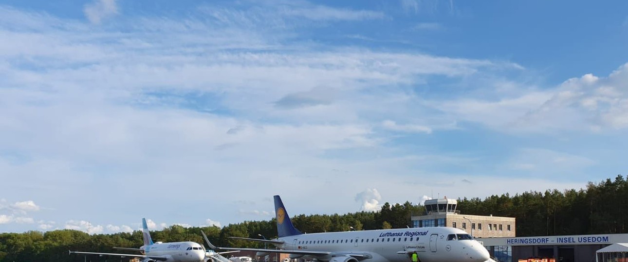 Flughafen Heringsdorf: Bekommt nur die Gebühren erlassen.