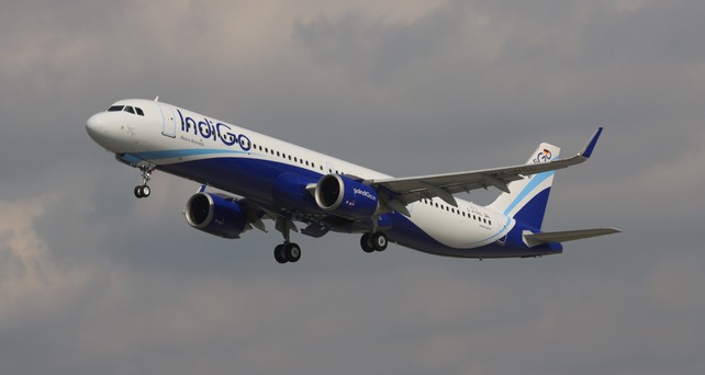 Airbus A321 Neo von Indigo: Bald bekommt die indische Fluglinie auch ihren ersten XLR.