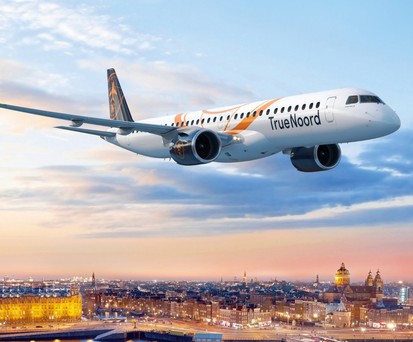 Embraer E2 in den Farben von Truenoord: Das Unternehmen will noch mehr.