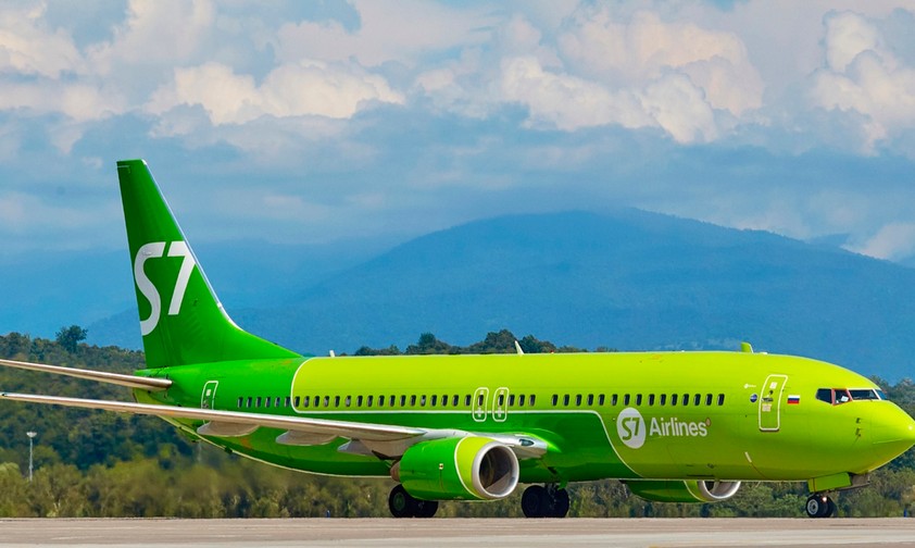 Boeing 737 von S7 Airlines: Die Fluglinie befürchtete das Schlimmste.