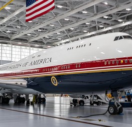 So sieht sie aus: Die Übergangs-Air-Force-One.