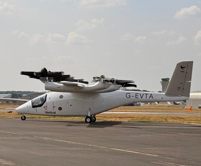 Die VA-1X von Vertical Aerospace: Zeigte in Farnborough, was sie kann.