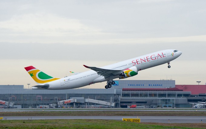 Air Sénégal startet ihre Langstreckenflüge mit dem modernisierten Modell.